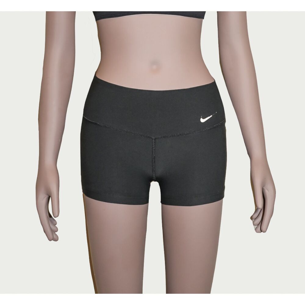 Nike Black Active Shorts XS High Waisted Workout Shorts - Picture 4 of 4